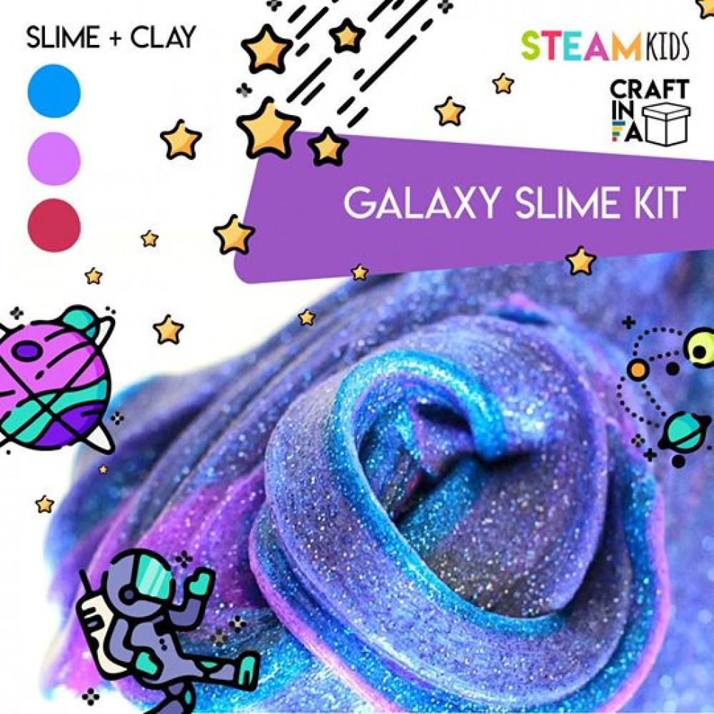 Slime Making Kit (with Clay) Galaxy Series