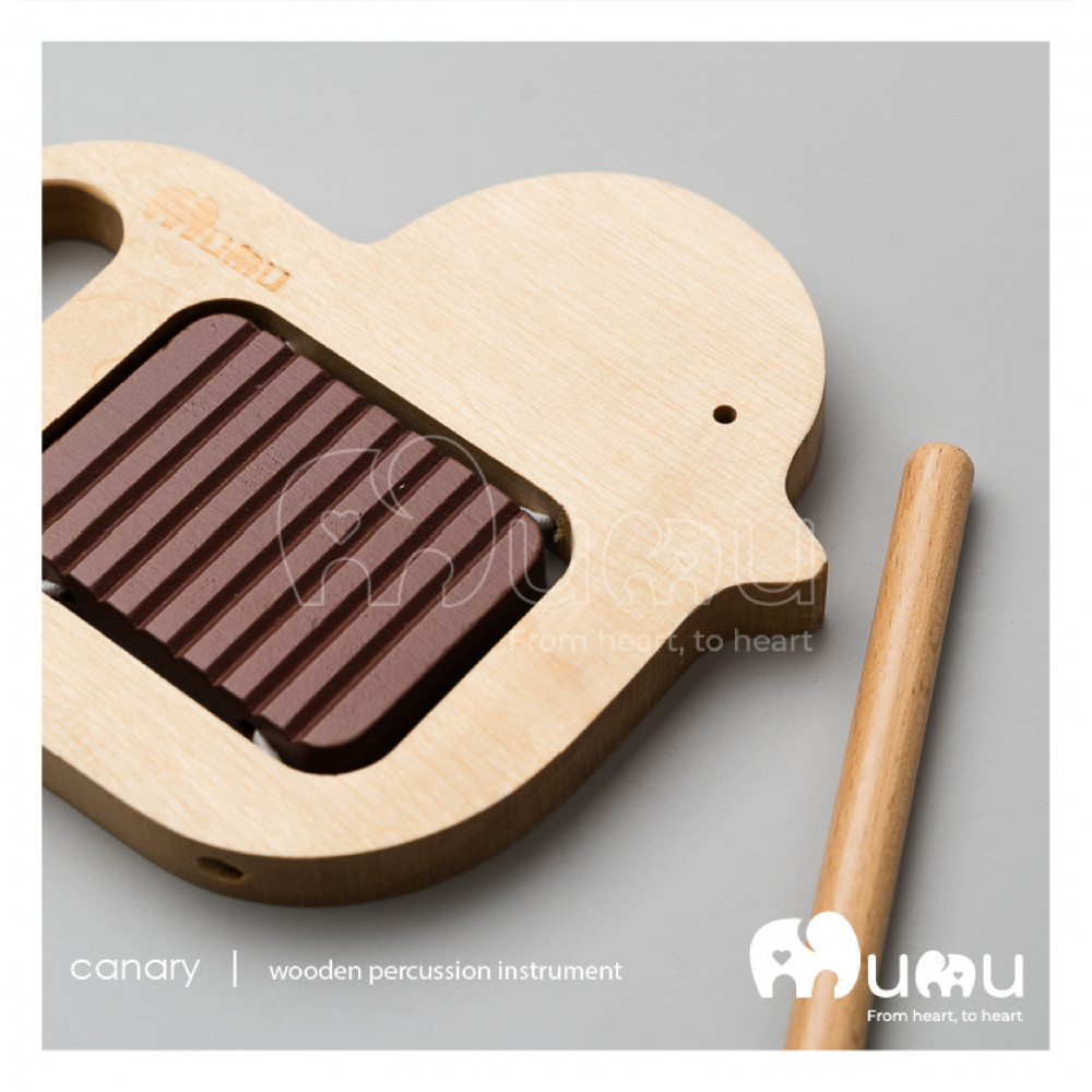 Mumu Canary : Wooden Percussion Instrument
