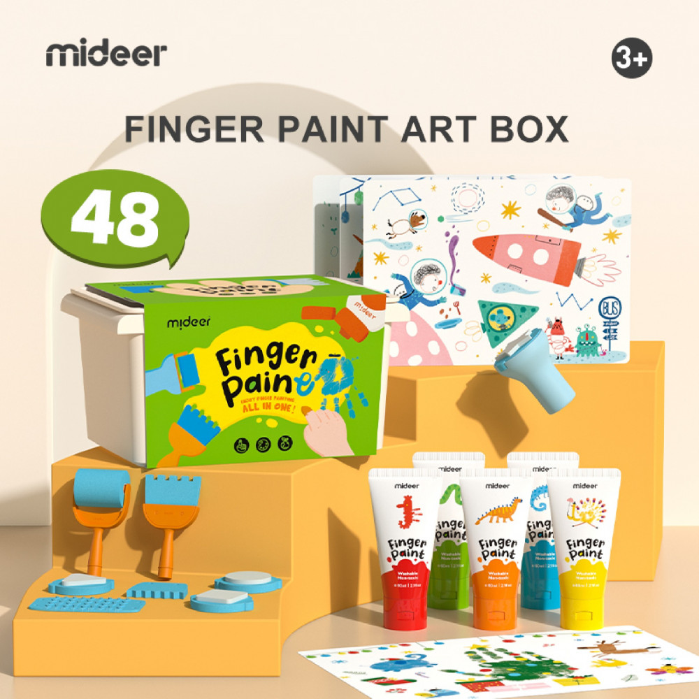Mideer Finger Paint Set