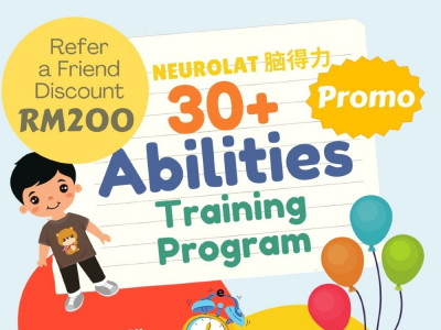 30+ Learning Abilities Training Programme for Children and Special Needs